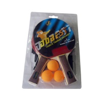 Набор для настольного тенниса DOBEST BR18 1 звезда (2 ракетки + 3 мяча + сетка + крепеж)